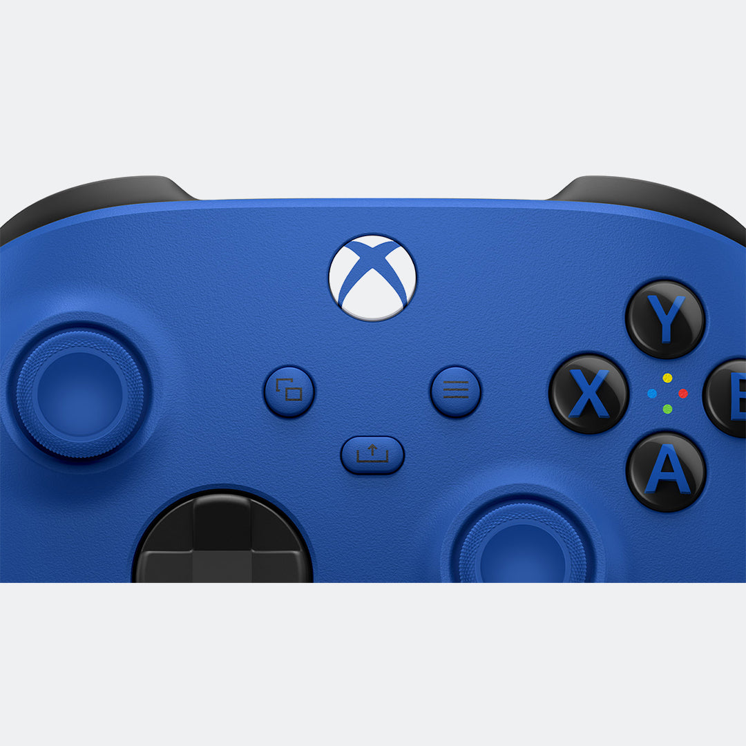 Microsoft Xbox Series Wireless Controller Shock Blue Best Buy Tech
