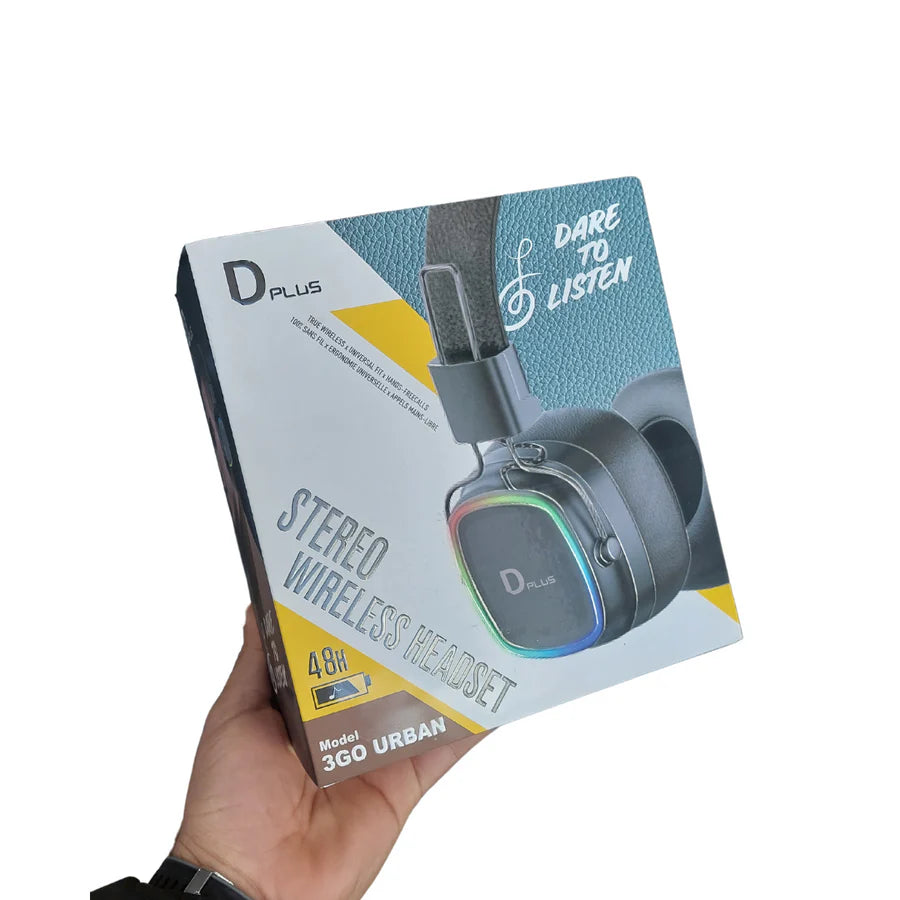D PLUS STEREO WIRELESS HEADSET 3GO URBAN