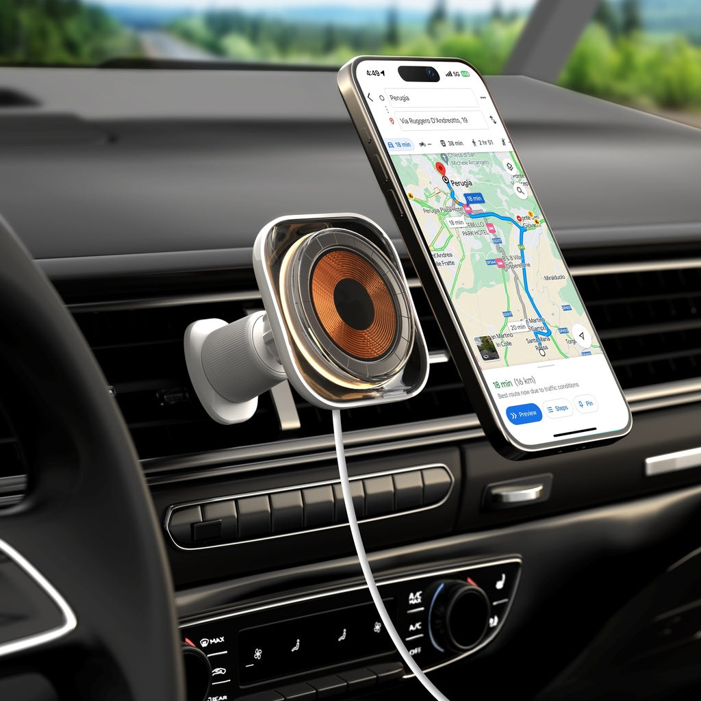 MOMAX 1-CHARGER FLOW MAGNETIC WIRELESS CHARGING CAR MOUNT MOMAX 1-CHARGER FLOW MAGNETIC WIRELESS CHARGING CAR MOUNT
