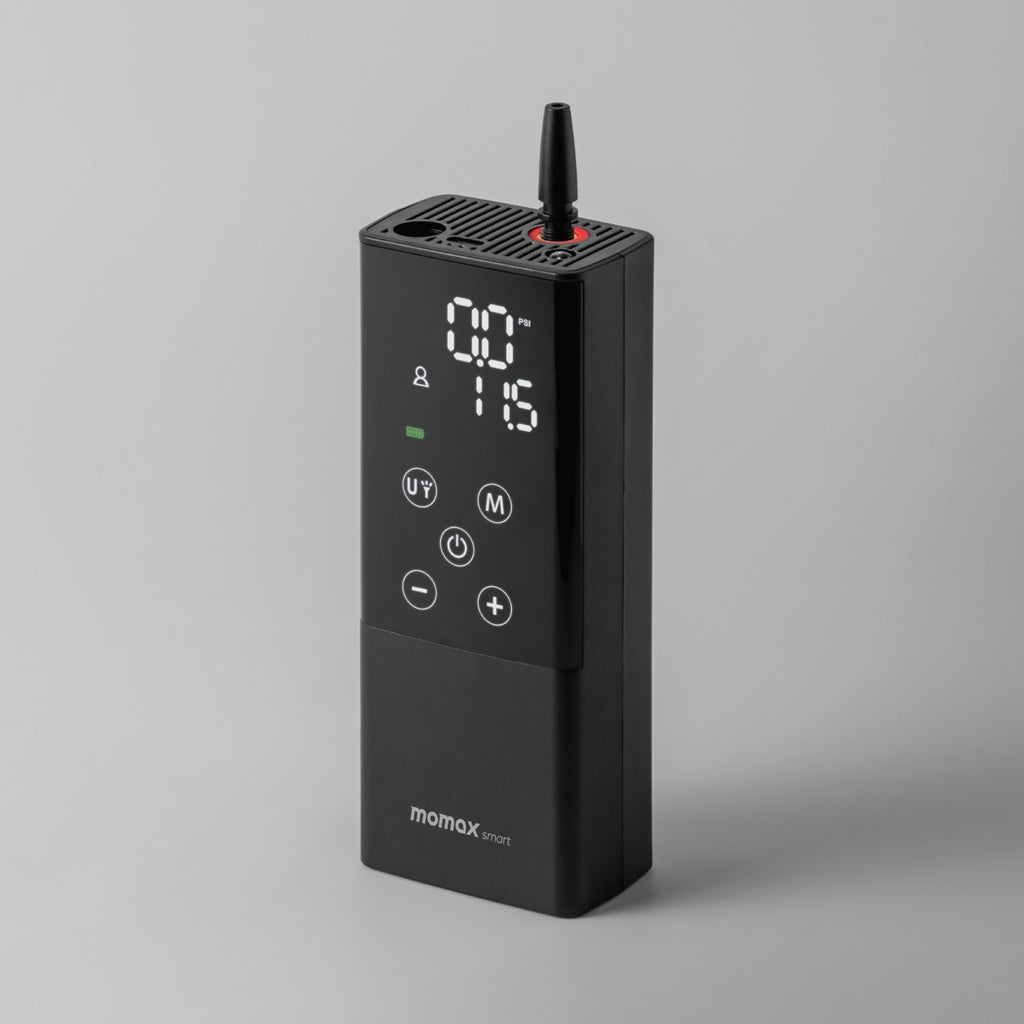 MOMAX SMART IOT ELECTRIC AIR PUMP WITH FLASH LIGHT MOMAX SMART IOT ELECTRIC AIR PUMP WITH FLASH LIGHT