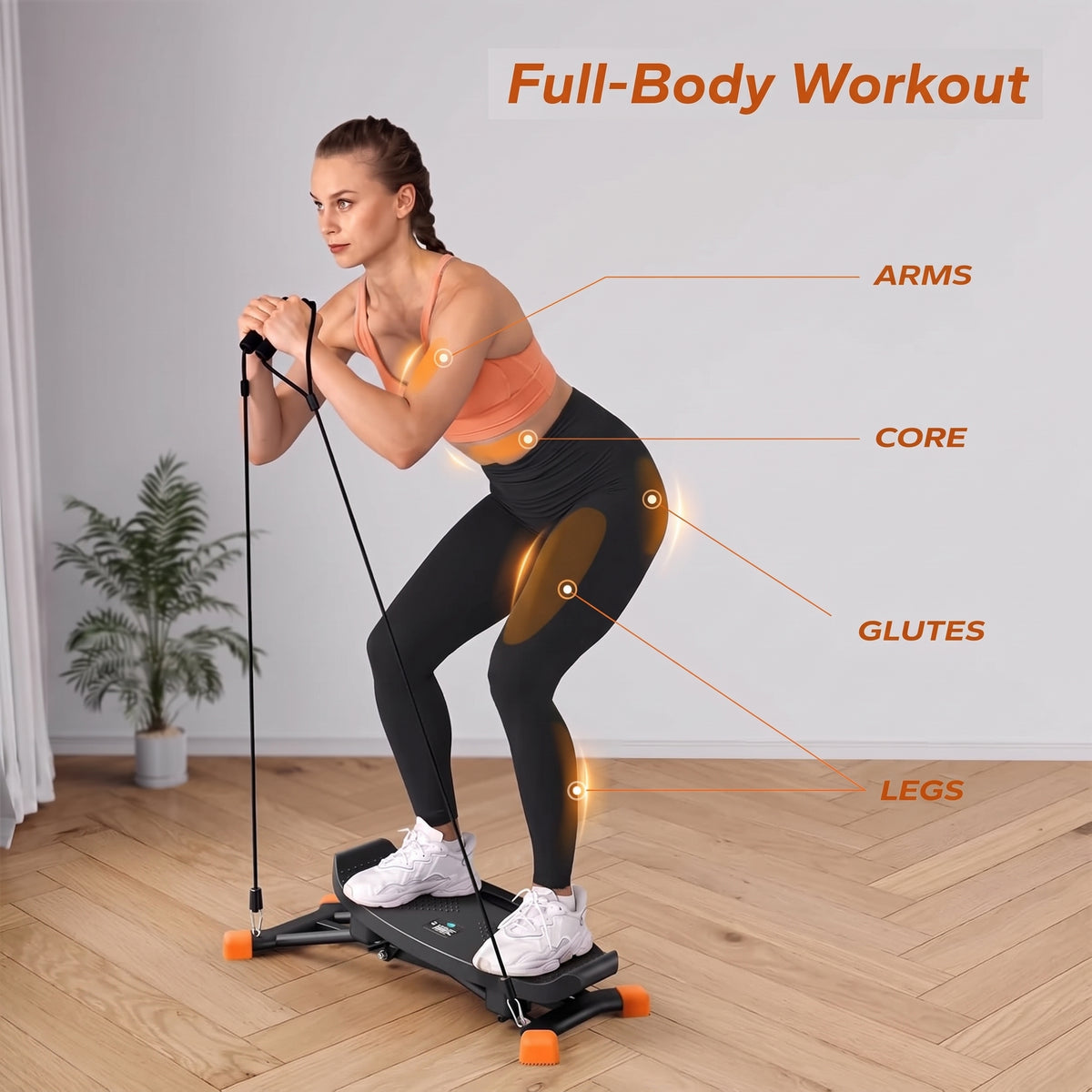 Portable Ski Simulator Exercise Machine 