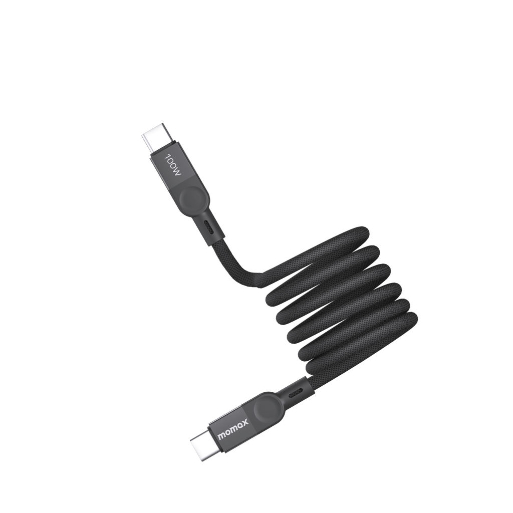 MOMAX ELITE MAG LINK 100W USB-C TO USB-C MAGNETIC CABLE 2M MOMAX ELITE MAG LINK 100W USB-C TO USB-C MAGNETIC CABLE 2M