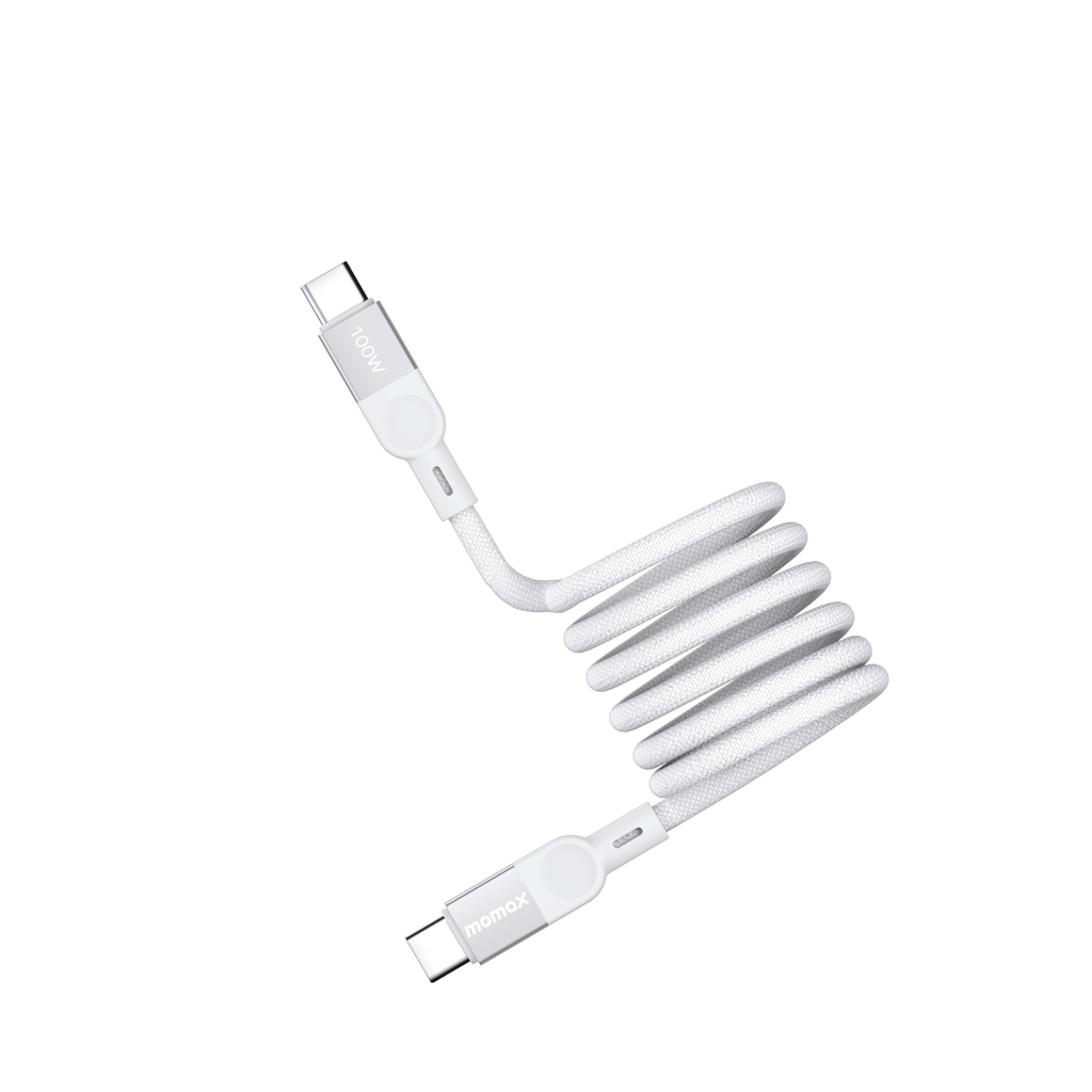 MOMAX ELITE MAG LINK 100W USB-C TO USB-C MAGNETIC CABLE 2M MOMAX ELITE MAG LINK 100W USB-C TO USB-C MAGNETIC CABLE 2M