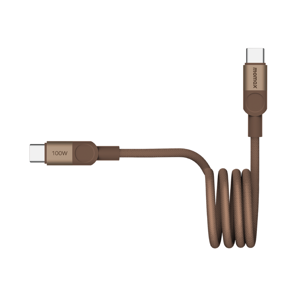 MOMAX MAG LINK 100W USB-C TO USB-C MAGNETIC CABLE 1M - Best Buy Tech