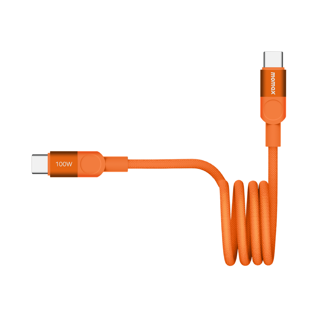 MOMAX MAG LINK 100W USB-C TO USB-C MAGNETIC CABLE 1M