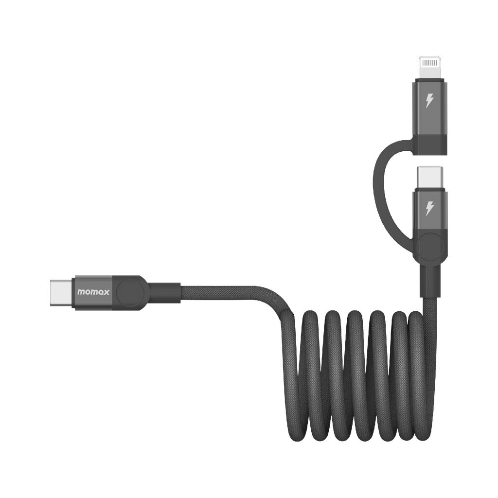 MOMAX MAG LINK USB-C TO C & LIGHTNING MAGNETIC CABLE 1M MOMAX MAG LINK USB-C TO C & LIGHTNING MAGNETIC CABLE 1M