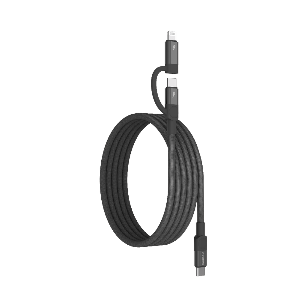 MOMAX MAG LINK USB-C TO C & LIGHTNING MAGNETIC CABLE 1M MOMAX MAG LINK USB-C TO C & LIGHTNING MAGNETIC CABLE 1M