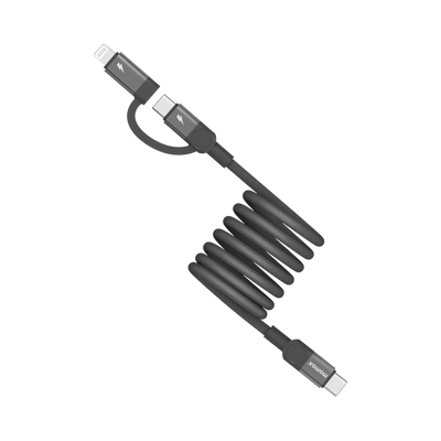 MOMAX MAG LINK USB-C TO C & LIGHTNING MAGNETIC CABLE 1M - Best Buy Tech