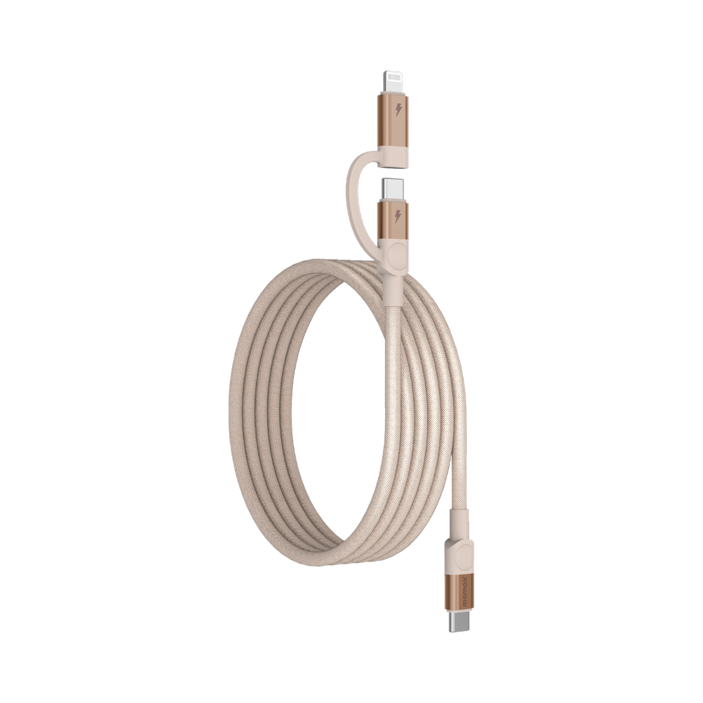 MOMAX MAG LINK USB-C TO C & LIGHTNING MAGNETIC CABLE 1M MOMAX MAG LINK USB-C TO C & LIGHTNING MAGNETIC CABLE 1M