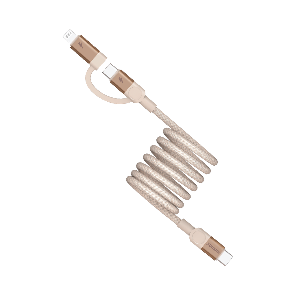 MOMAX MAG LINK USB-C TO C & LIGHTNING MAGNETIC CABLE 1M MOMAX MAG LINK USB-C TO C & LIGHTNING MAGNETIC CABLE 1M