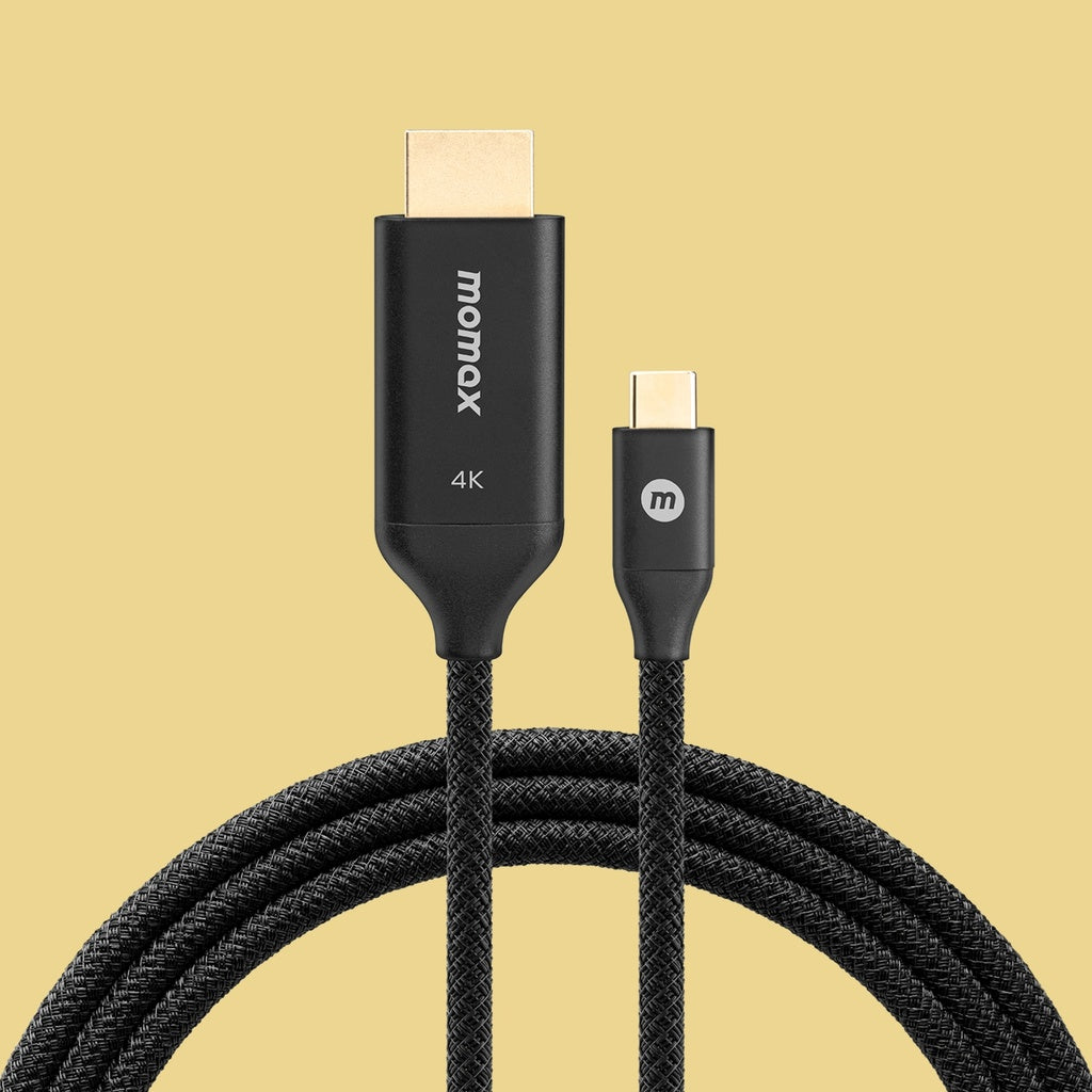 MOMAX ELITE LINK 4K USB-C TO HDMI 2M CABLE - Best Buy Tech