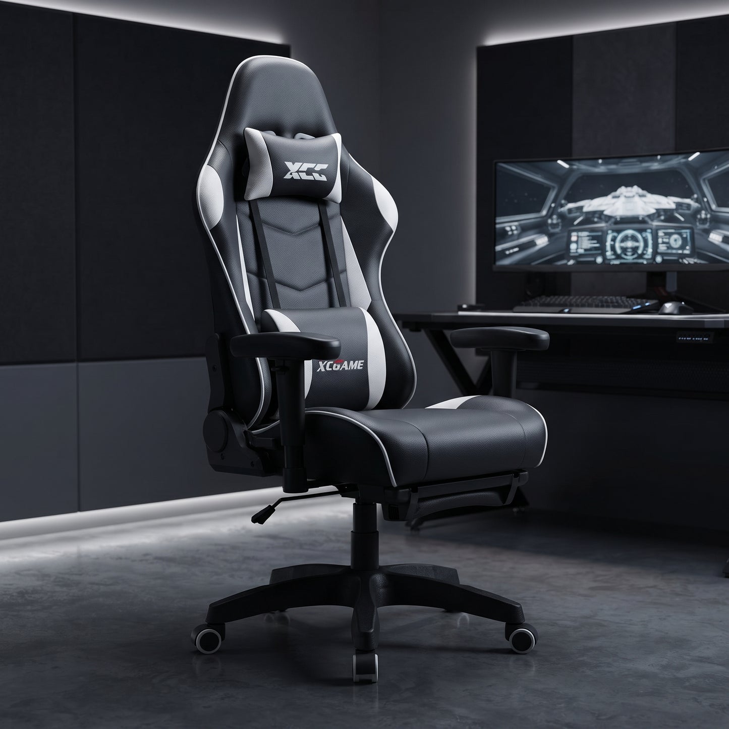 Gaming Chair With Footrest - Qatar