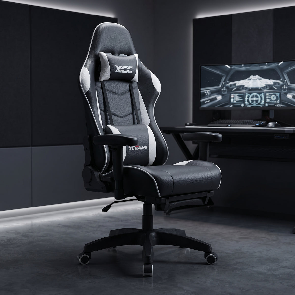 Gaming Chair With Footrest - Qatar