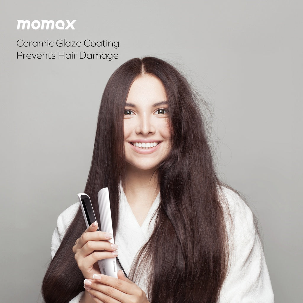 MOMAX 1-CARE STYLER CORDLESS MINI HAIR STRAIGHTENER MOMAX 1-CARE STYLER CORDLESS MINI HAIR STRAIGHTENER