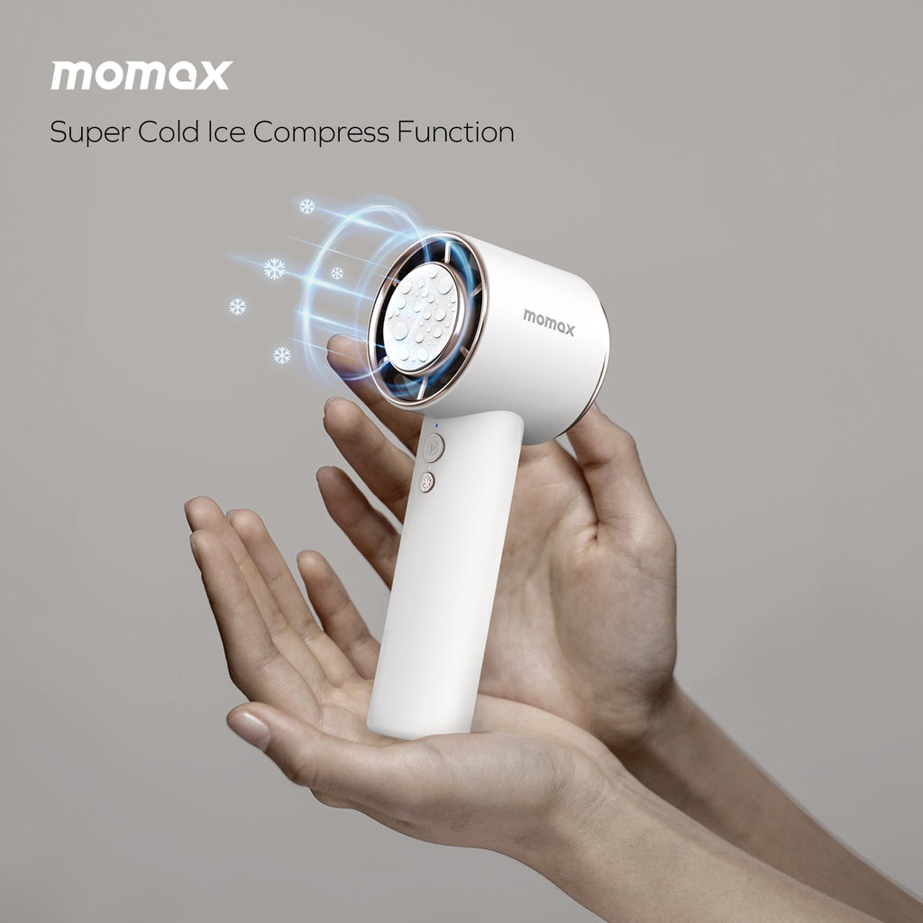 MOMAX ULTRA FREEZE PORTABLE ICY COOLING FAN - Best Buy Tech