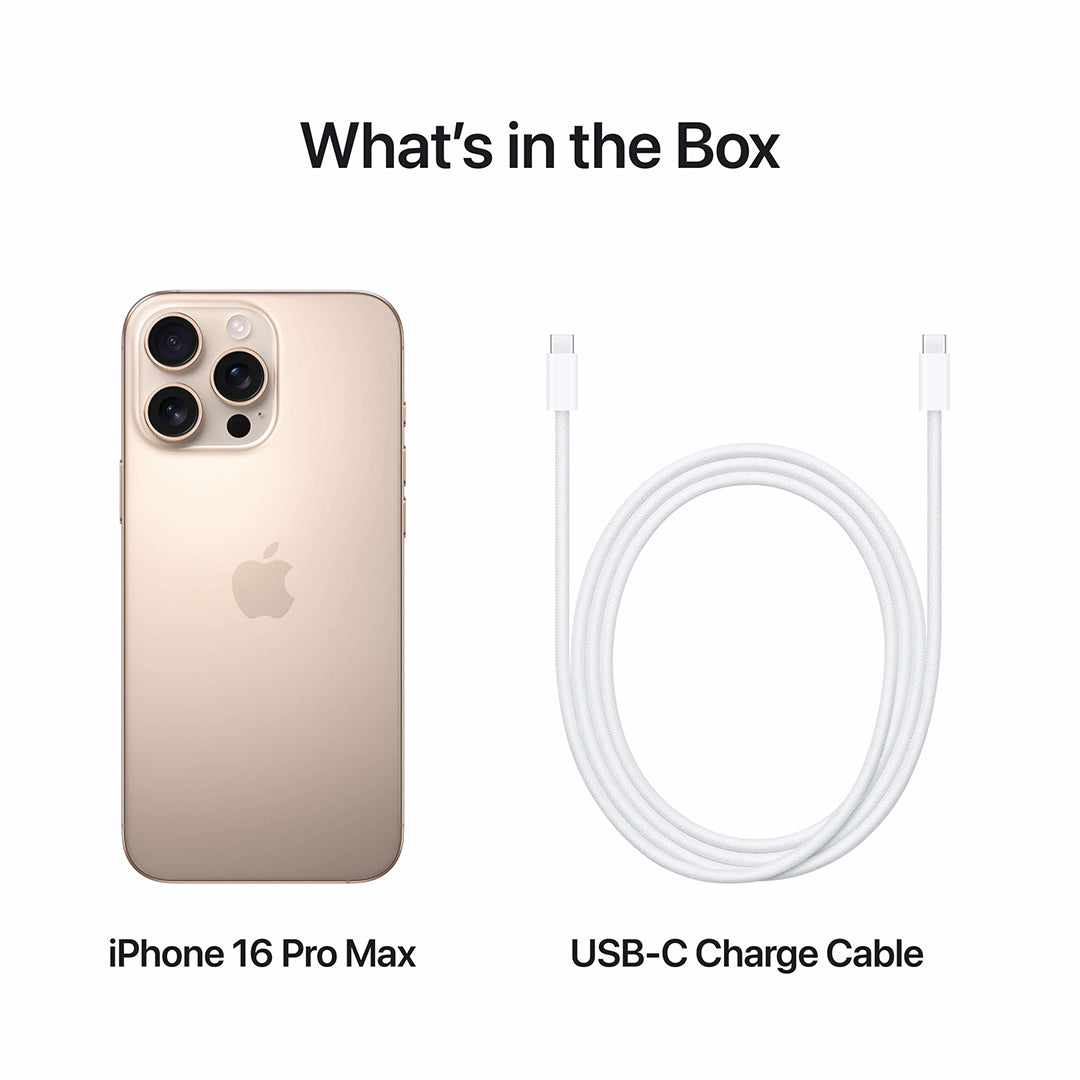 Apple iPhone 16 Pro Max 1TB Desert Titanium - Best Buy Tech
