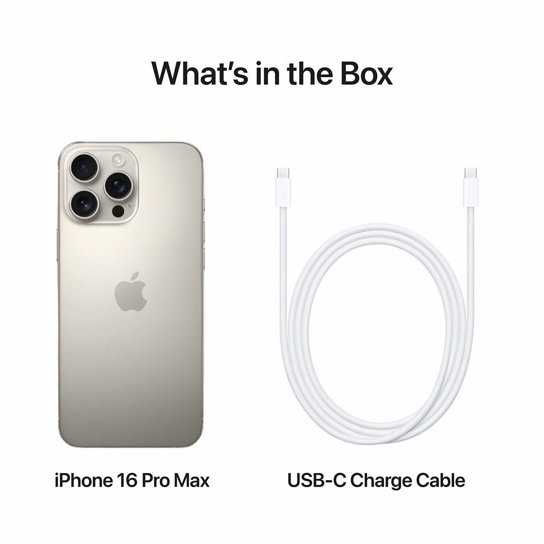 Apple iPhone 16 Pro Max 1TB Natural Titanium Apple iPhone 16 Pro Max 1TB Natural Titanium