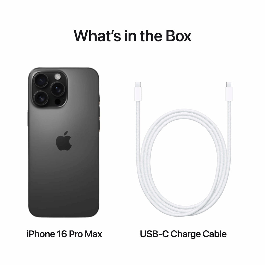 Apple iPhone 16 Pro Max 1TB Black Titanium Apple iPhone 16 Pro Max 1TB Black Titanium
