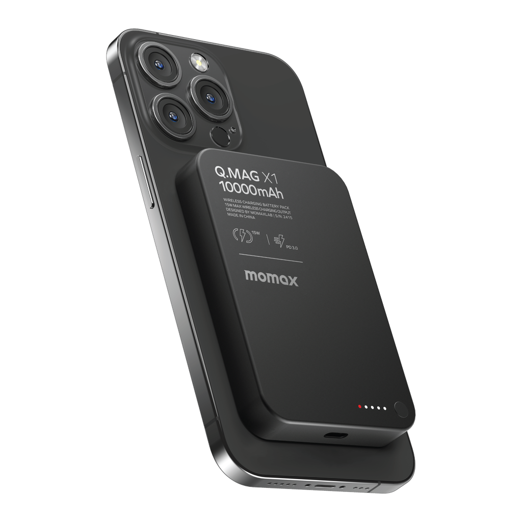 MOMAX Q.MAG X1 10000mAh GEN2 15W MAGSAFE WIRELESS POWER MOMAX Q.MAG X1 10000mAh GEN2 15W MAGSAFE WIRELESS POWER