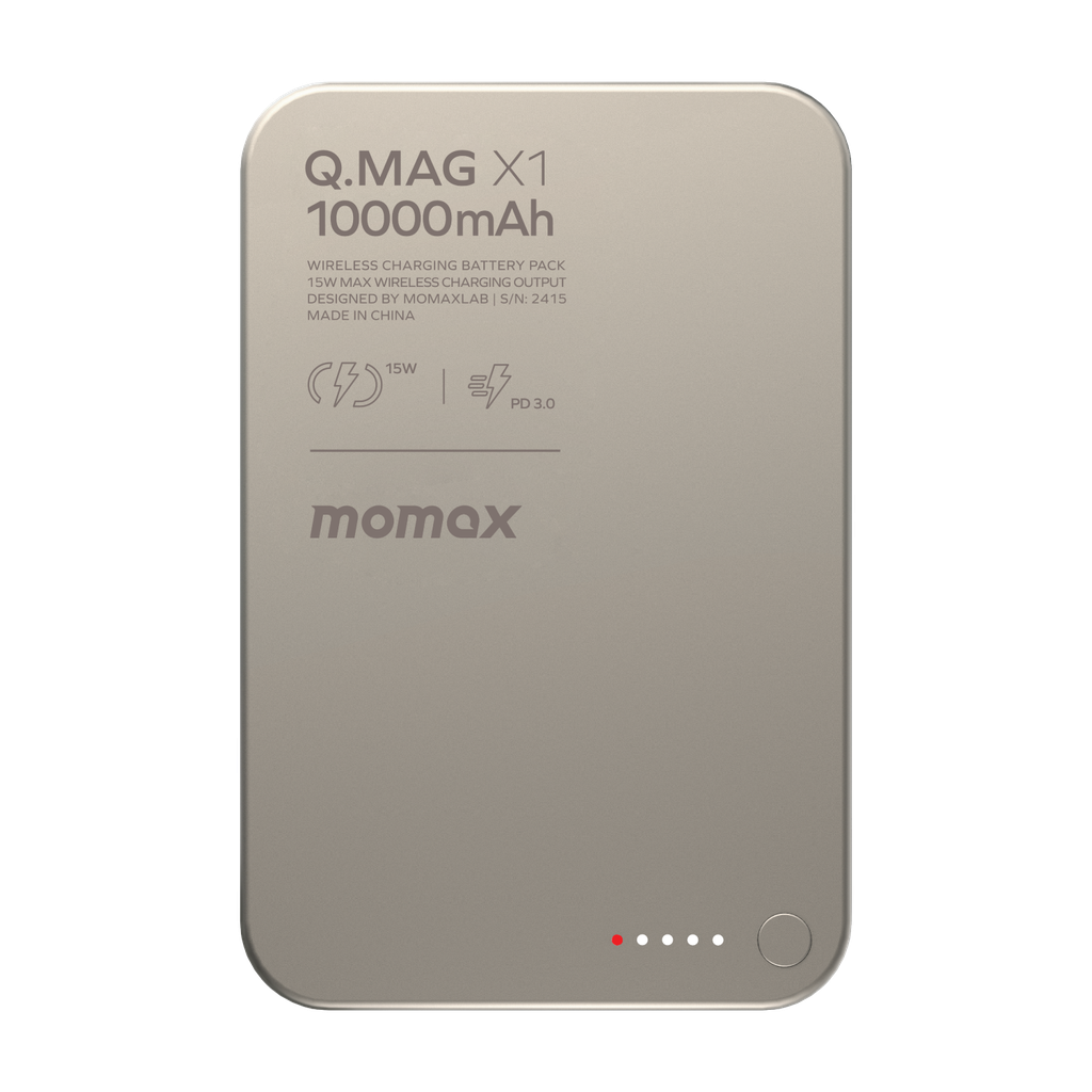 MOMAX Q.MAG X1 10000mAh GEN2 15W MAGSAFE WIRELESS POWER MOMAX Q.MAG X1 10000mAh GEN2 15W MAGSAFE WIRELESS POWER
