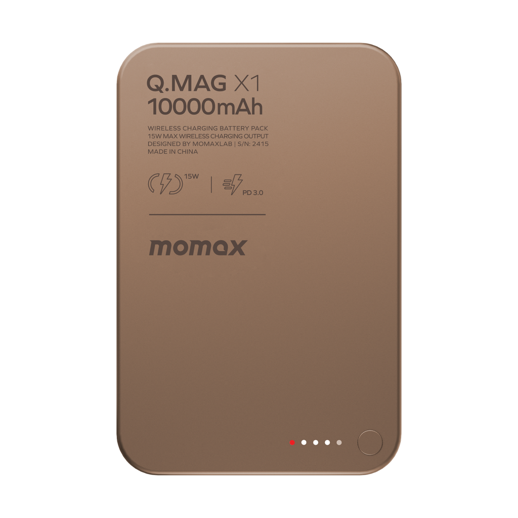 MOMAX Q.MAG X1 10000mAh GEN2 15W MAGSAFE WIRELESS POWER MOMAX Q.MAG X1 10000mAh GEN2 15W MAGSAFE WIRELESS POWER