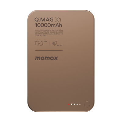 MOMAX Q.MAG X1 10000mAh GEN2 15W MAGSAFE WIRELESS POWER BANK - Best Buy Tech