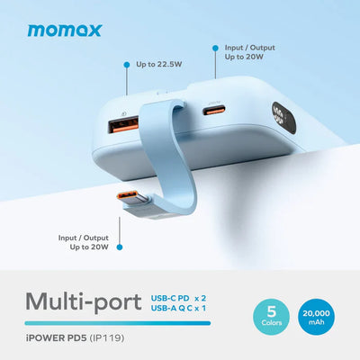 MOMAX IPOWER PD 3 10000mAh BATTERY PACK - Best Buy Tech