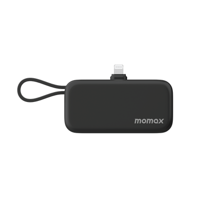 MOMAX 1-POWER MINI 5000mAh 3IN1 POWER BANK WITH LIGHTNING PLUG - Best Buy Tech