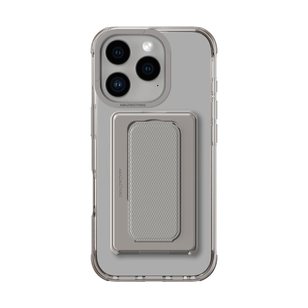 AMAZINGTHING OMNI MAGSAFE DROP PROOF CASE WITH STAND FOR IPHONE 16 SERIES - GREY AMAZINGTHING OMNI MAGSAFE DROP PROOF CASE WITH STAND FOR IPHONE 16 SERIES - GREY
