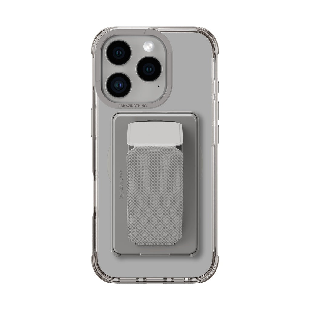 AMAZINGTHING OMNI MAGSAFE DROP PROOF CASE WITH STAND FOR IPHONE 16 SERIES - GREY AMAZINGTHING OMNI MAGSAFE DROP PROOF CASE WITH STAND FOR IPHONE 16 SERIES - GREY