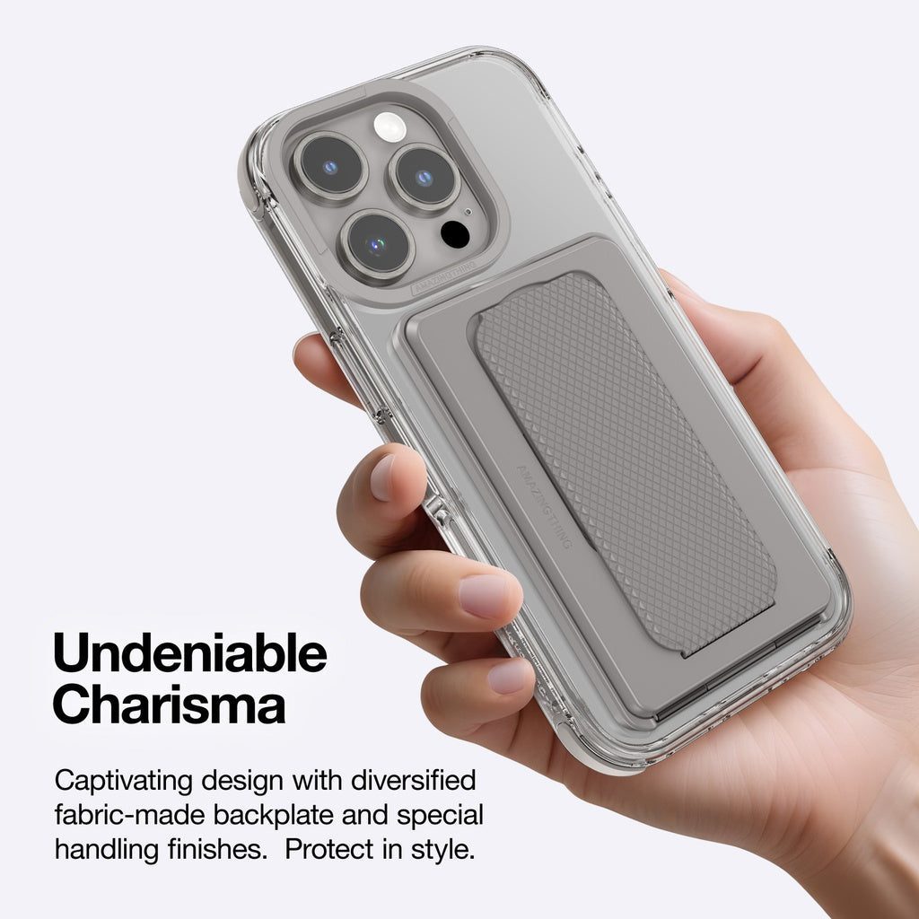 AMAZINGTHING OMNI MAGSAFE DROP PROOF CASE WITH STAND FOR IPHONE 16 SERIES - GREY AMAZINGTHING OMNI MAGSAFE DROP PROOF CASE WITH STAND FOR IPHONE 16 SERIES - GREY