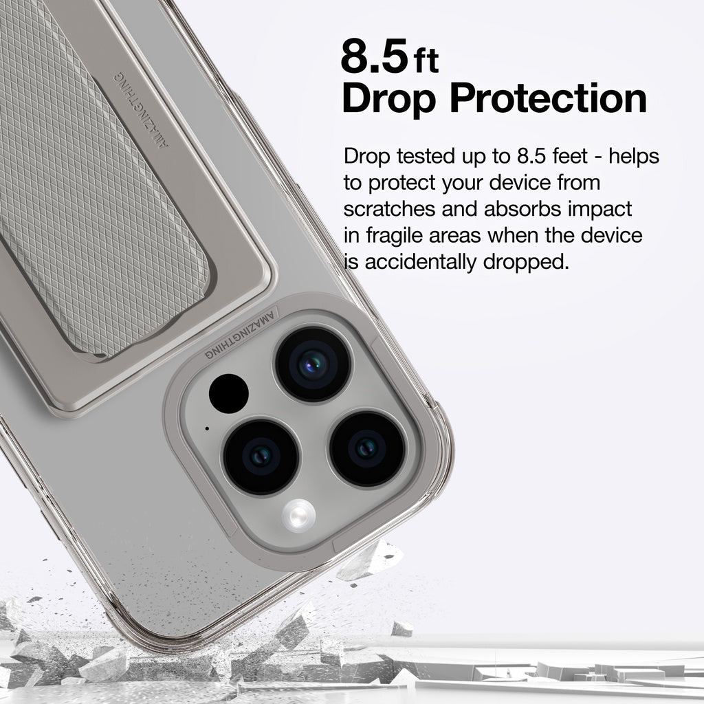 AMAZINGTHING OMNI MAGSAFE DROP PROOF CASE WITH STAND FOR IPHONE 16 SERIES - GREY AMAZINGTHING OMNI MAGSAFE DROP PROOF CASE WITH STAND FOR IPHONE 16 SERIES - GREY