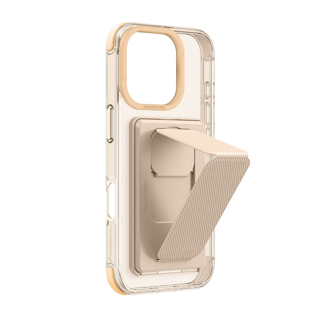 AMAZINGTHING OMNI MAGSAFE DROP PROOF CASE WITH STAND FOR IPHONE 16 SERIES - ROSE GOLD - Best Buy Tech