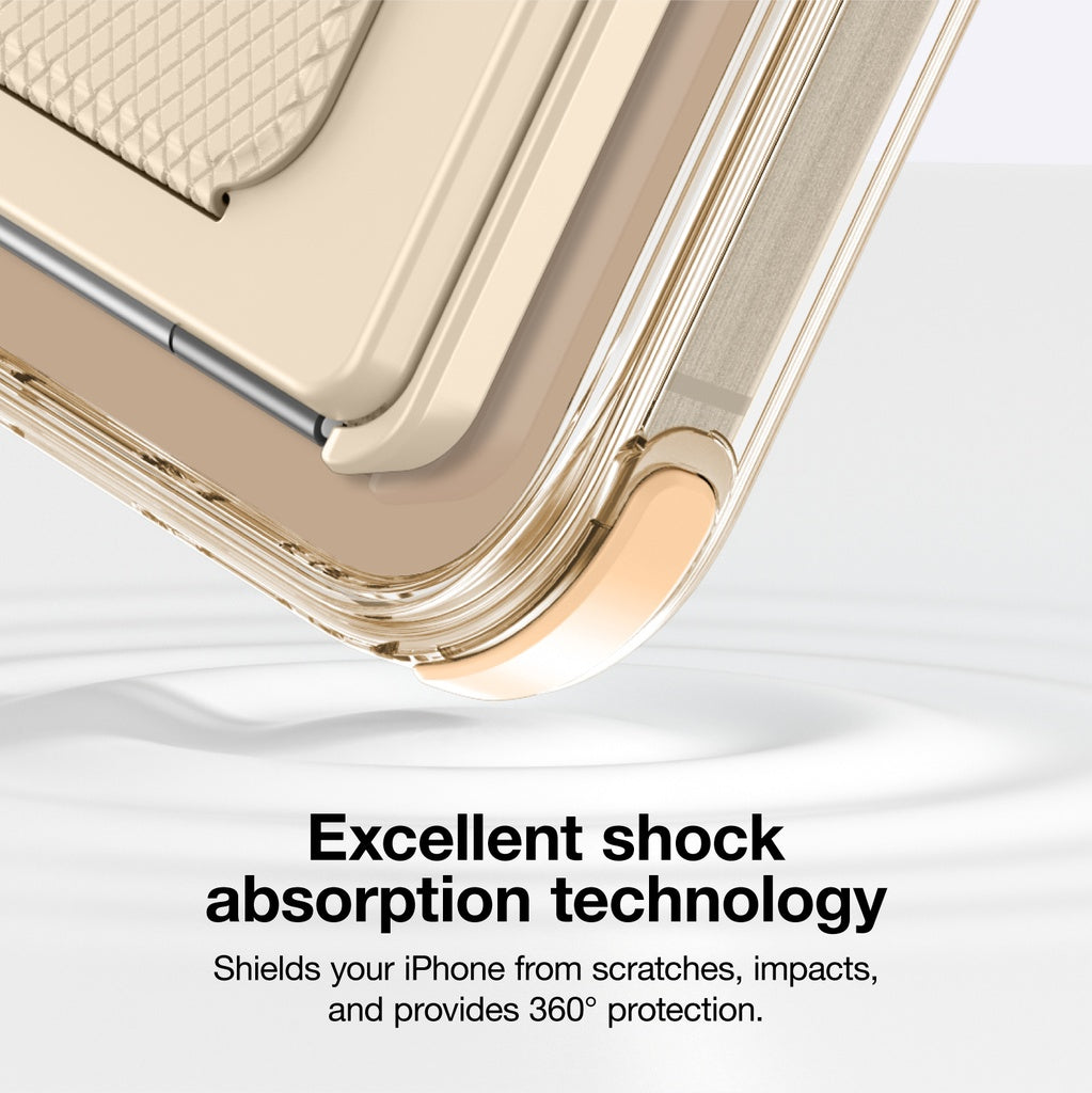 AMAZINGTHING OMNI MAGSAFE DROP PROOF CASE WITH STAND FOR IPHONE 16 SERIES - ROSE GOLD - Best Buy Tech