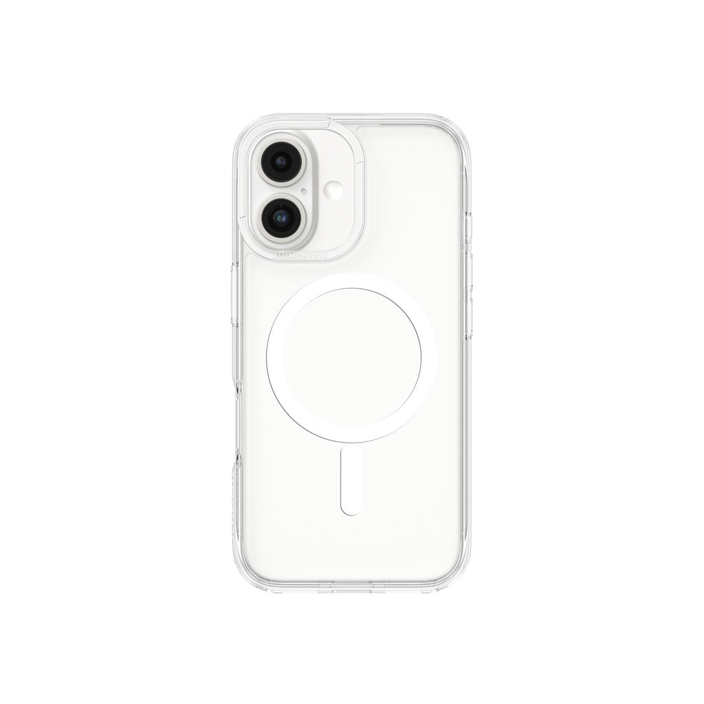 AMAZINGTHING MINIMAL MAGSAFE DROP PROOF CASE FOR IPHONE 16 SERIES - CLEAR - Best Buy Tech