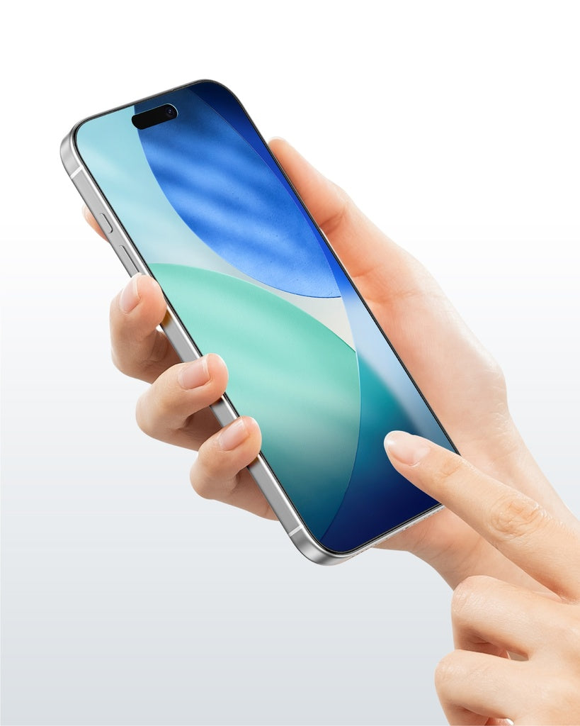 AmazingThing iPhone 17 Pro 3d Fully Covered Radix Clear Glass