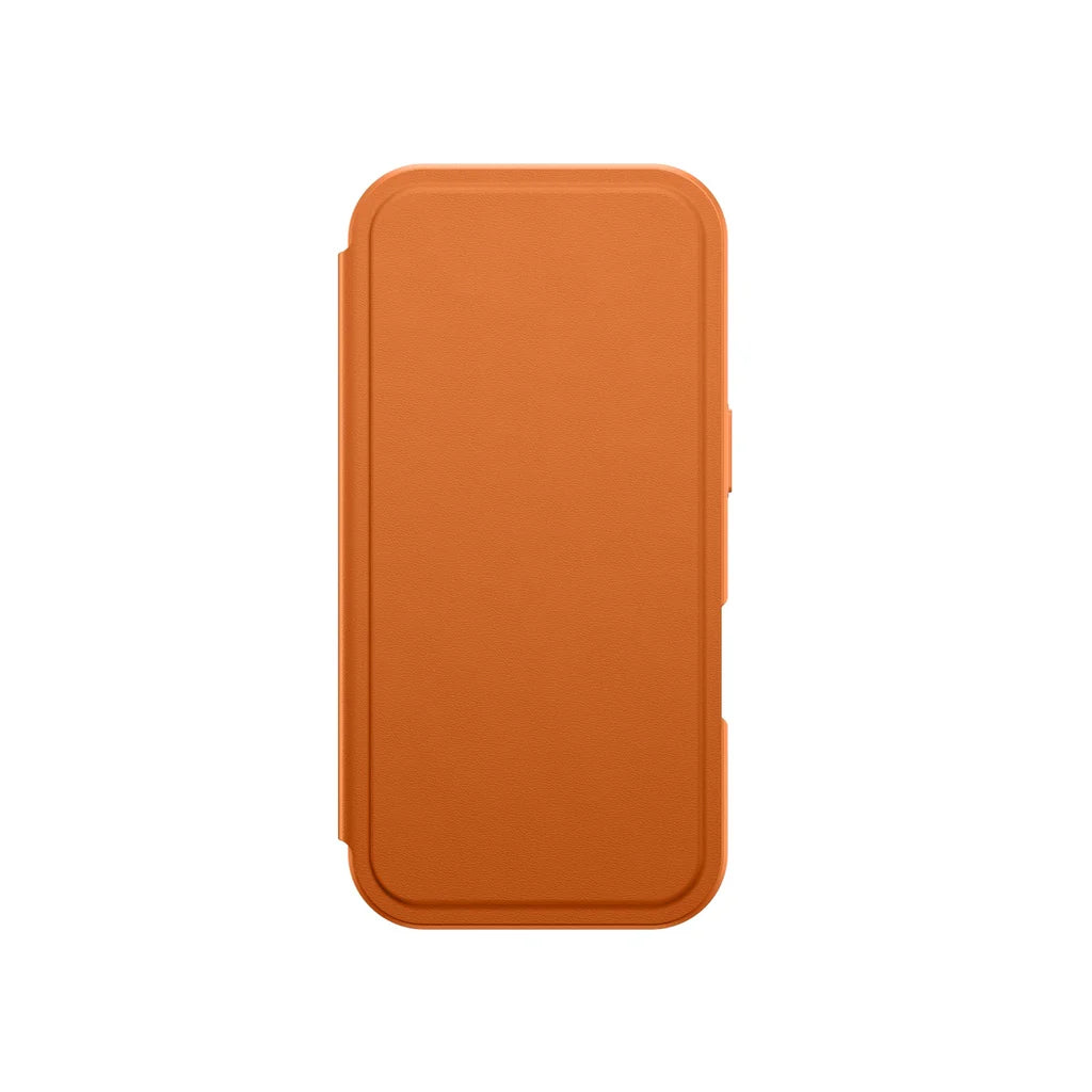 Amazingthing Glamour Folio Magsafe Drop Proof Case for Iphone 17 Pro Max - Orange
