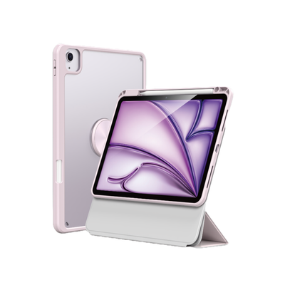 Amazing Thing Case Titan Pro Folio Drop Proof Magsafe iPad Air M2/M3 - Pink
