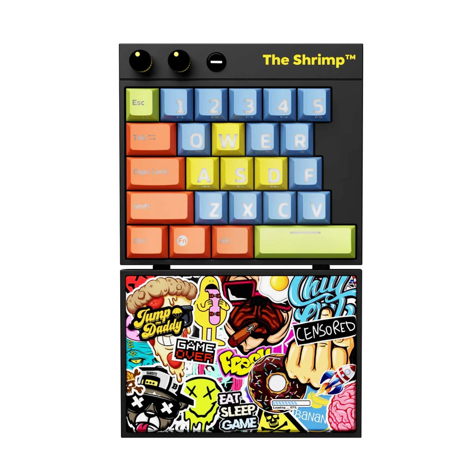 THE SHRIMP MECHANICAL KEYBOARD BOMBER THE SHRIMP MECHANICAL KEYBOARD BOMBER