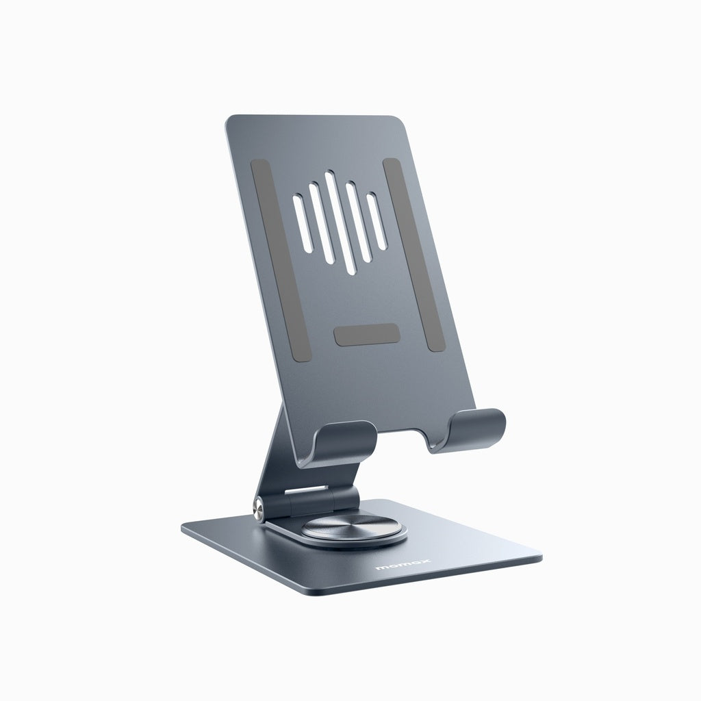 MOMAX FOLD STAND ROTATABLE PHONE AND TABLET STAND MOMAX FOLD STAND ROTATABLE PHONE AND TABLET STAND