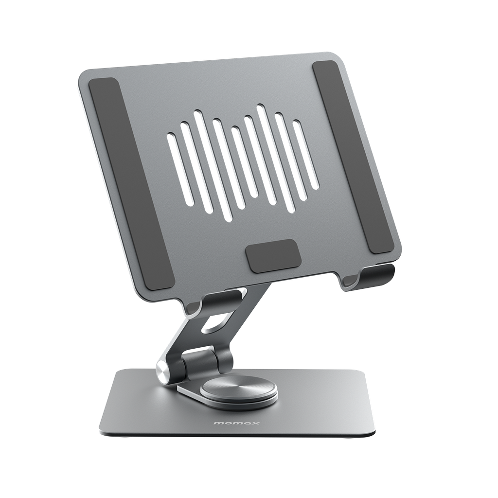 MOMAX FOLD STAND ADJUSTABLE TABLET AND LAPTOP STAND MOMAX FOLD STAND ADJUSTABLE TABLET AND LAPTOP STAND