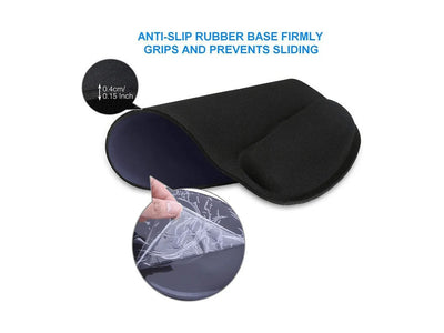 WRIST REST MOUSE PAD