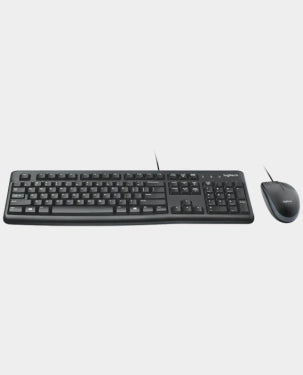 LOGITECH MK120 KEYBOARD AND MOUSE COMBO BLACK