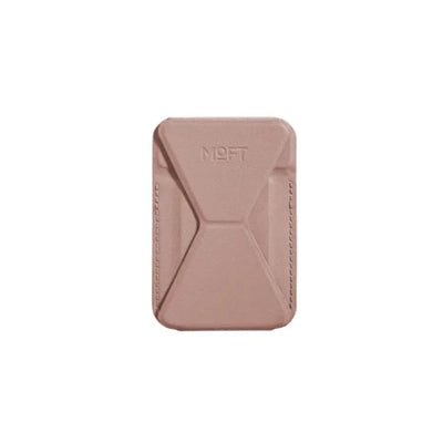 MOFT Snap-on Phone Stand & Wallet MOVAS™ - Peach Pink