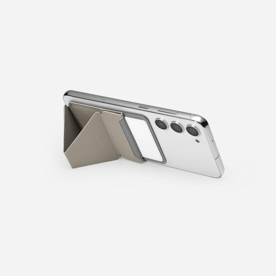 Moft Adhesive Invisible Phone Stand & Wallet (MOVAS) - Taupe - Best Buy Tech
