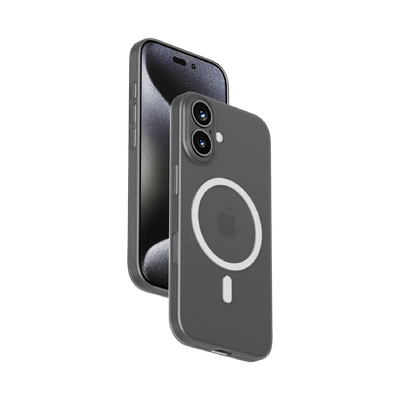 MOMAX ULTRATHIN LITE MAGNETIC CASE FOR IPHONE 16 SERIES - GREY - Best Buy Tech