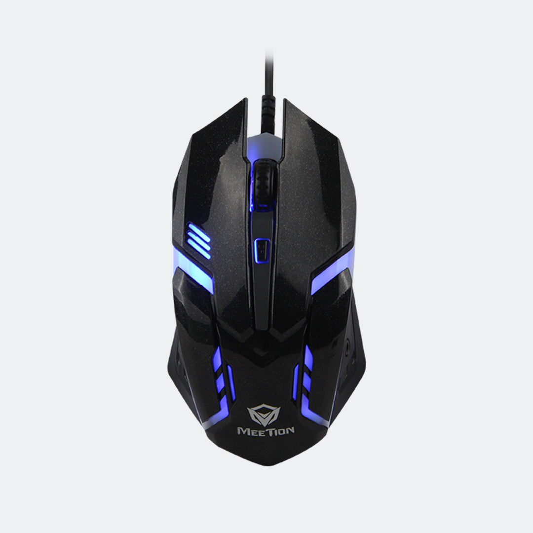 Meetion MT-M371 USB Wired Backlit Mouse – Black Meetion MT-M371 USB Wired Backlit Mouse – Black