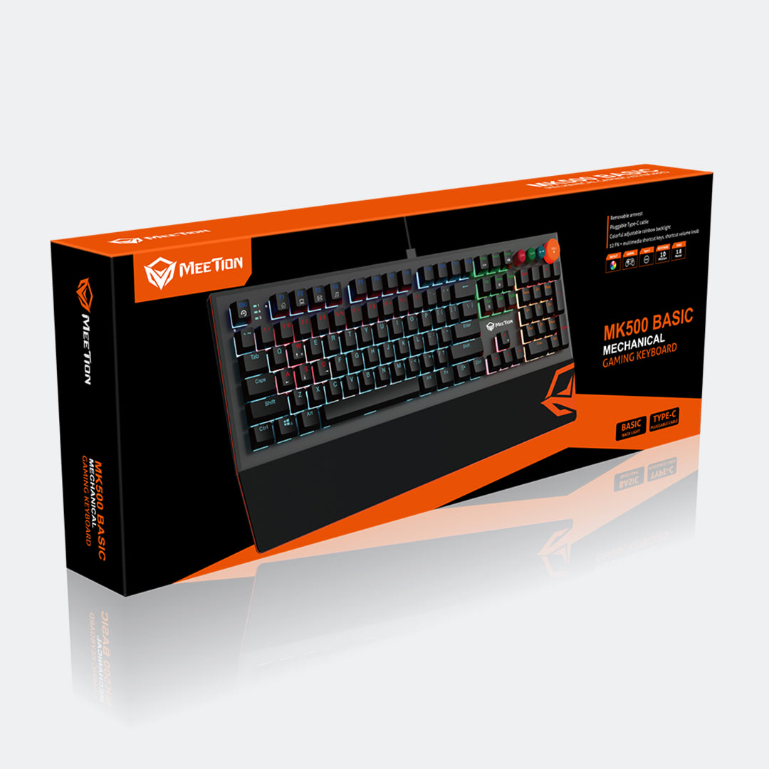 Meetion MT-MK500 Colorful Backlight Mechanical Gaming Keyboard Meetion MT-MK500 Colorful Backlight Mechanical Gaming Keyboard
