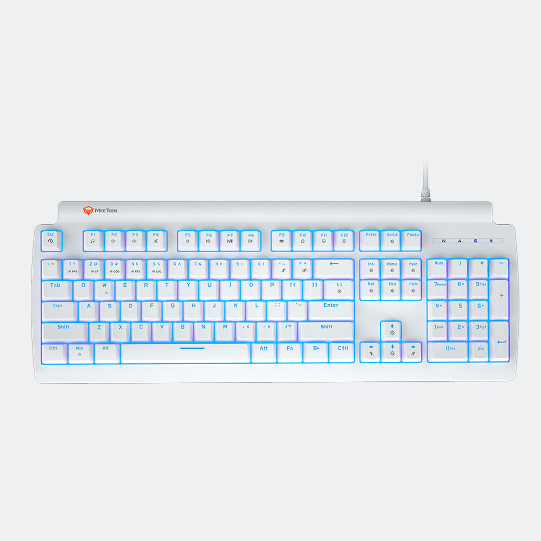 Meetion MT- MK600MX Rainbow Backlight Mechanical Gaming Keyboard