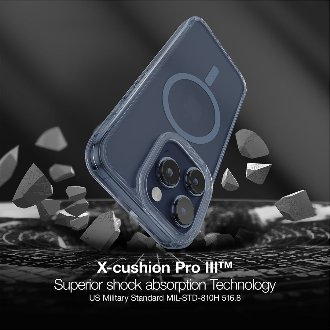 AMAZING THING MINIMAL MAGSAFE DROP PROOF CASE FOR IPHONE 15 6.7 PRO MAX 2023 TRANSPARENT - ALAMAT